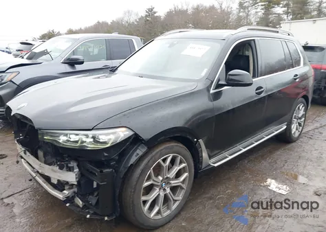 2020 BMW X7 xDrive40I z USA, uszkodzony, nr VIN 5UXCW2C05L9B00163